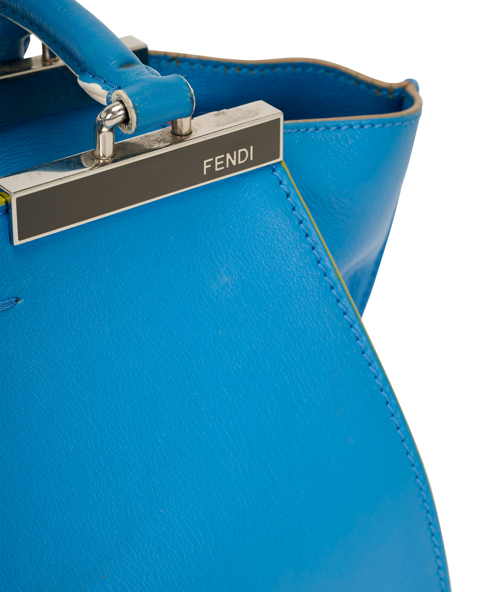 3 Jours, &pound;420, Handbags, Blue, Leather, Other view
